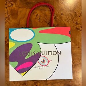 Louis Vuitton Murakami small shopping bag